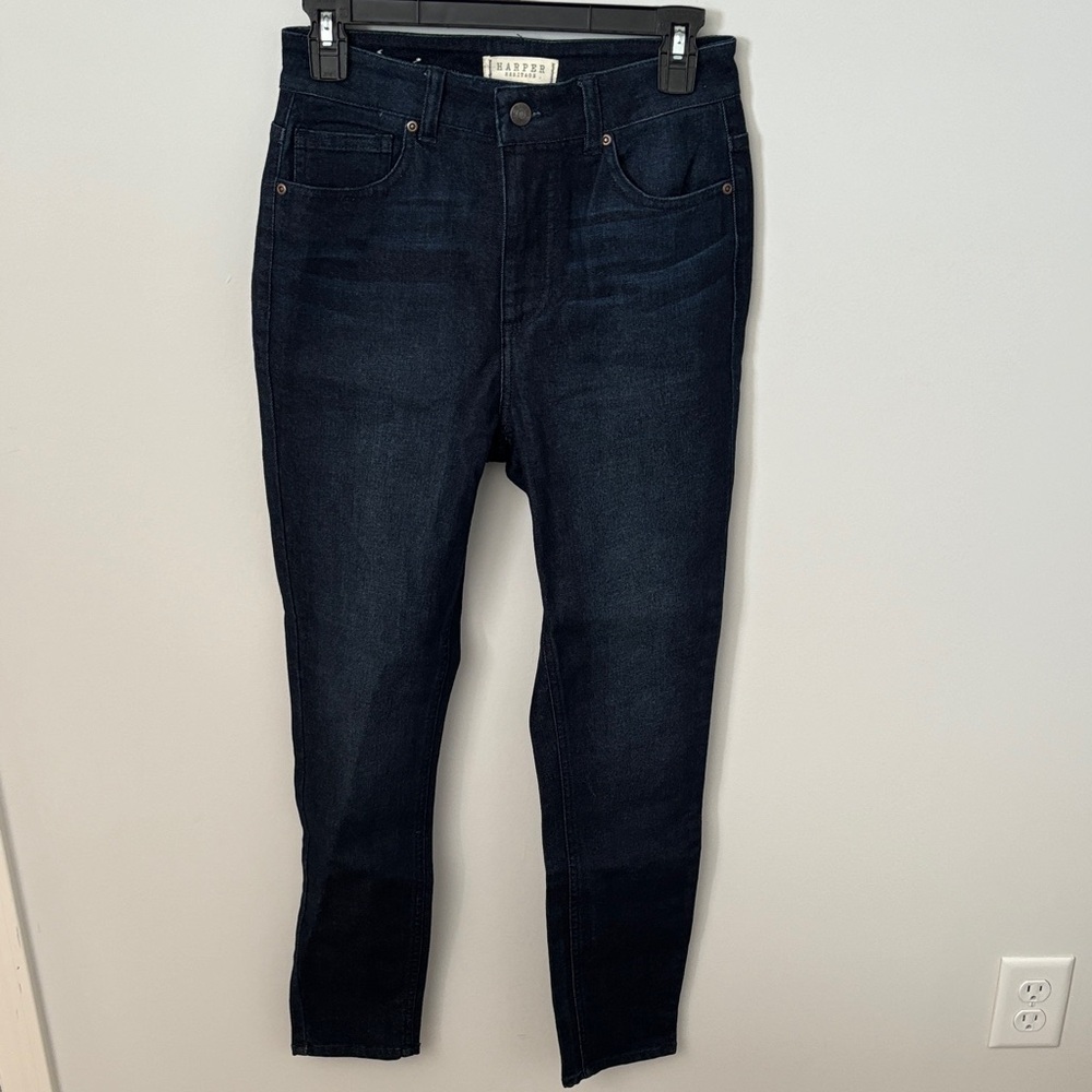 Classic High Rise Jeans in Deep Blue